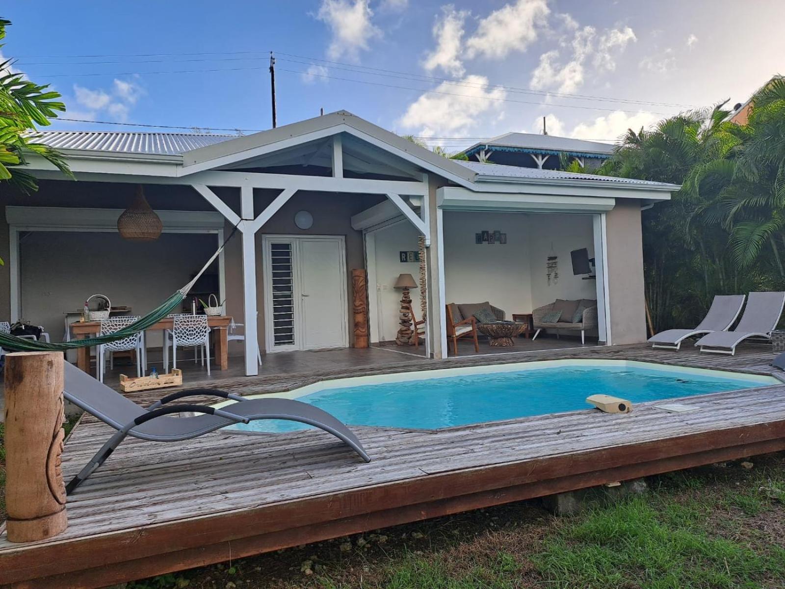 Villa Ana 5 Minutes A Pied Des Plages 圣安尼 外观 照片