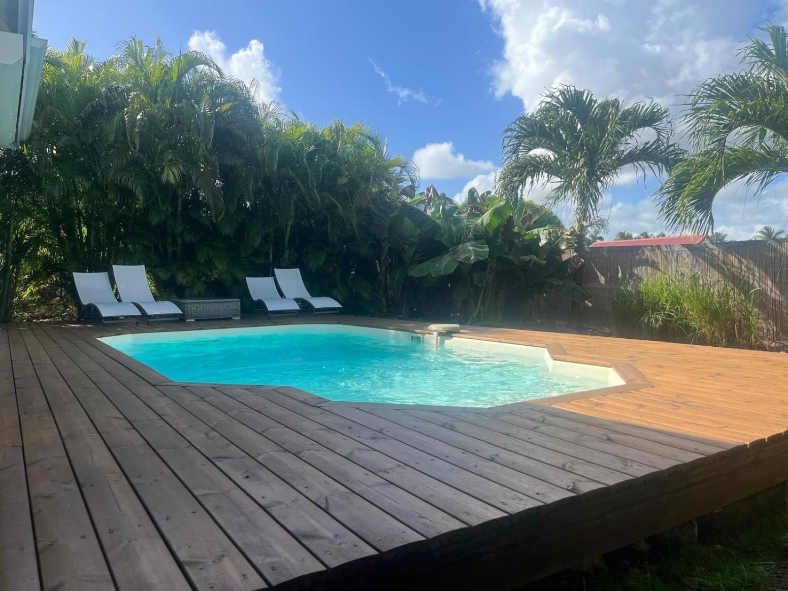 Villa Ana 5 Minutes A Pied Des Plages 圣安尼 外观 照片